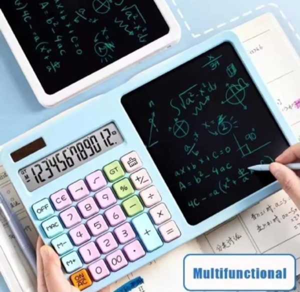 2-in-1 Calculator With Lcd Writing Tablet