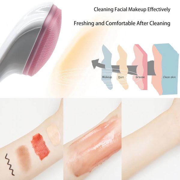 Silicone Face Scrubber Exfoliating Brush