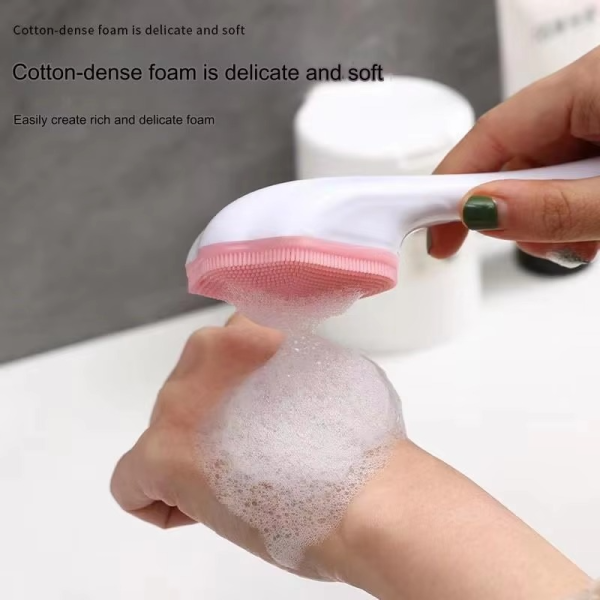 Silicone Face Scrubber Exfoliating Brush