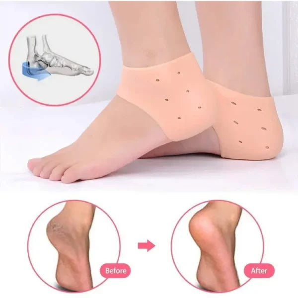 Heel Pain Anti-crack Silicone Set