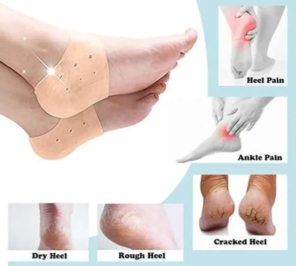 Heel Pain Anti-crack Silicone Set