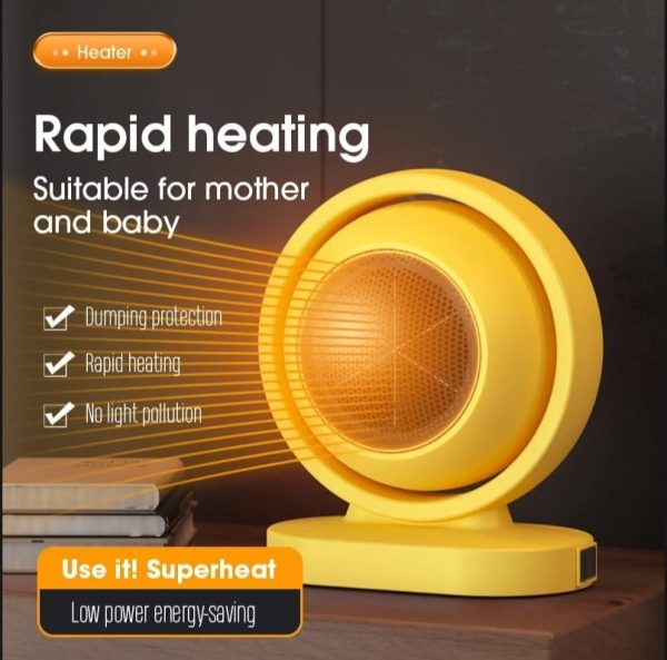 Portable Air Fan Electric Heater