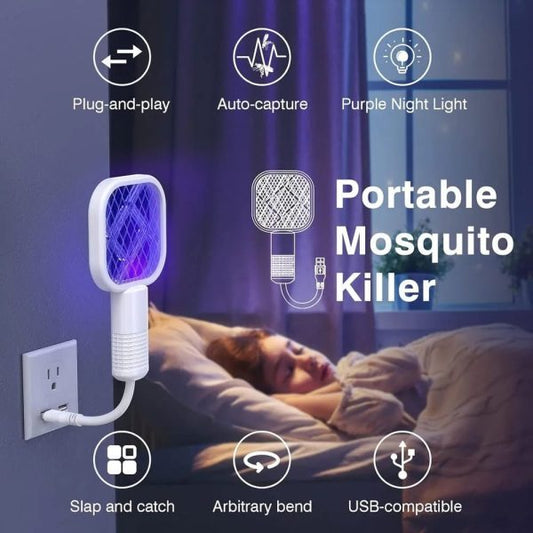 Mosquito Racket With Uv Light
