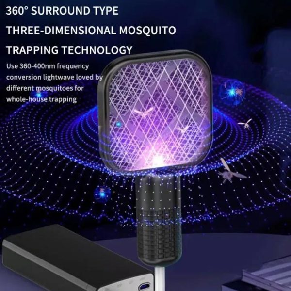 Mosquito Racket With Uv Light